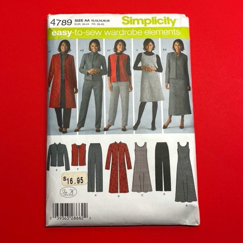 COPY - Simplicity 4789 Pattern